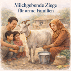 Milchgebende Tiere für Familien in Not – Eine Spende, die Leben nährt